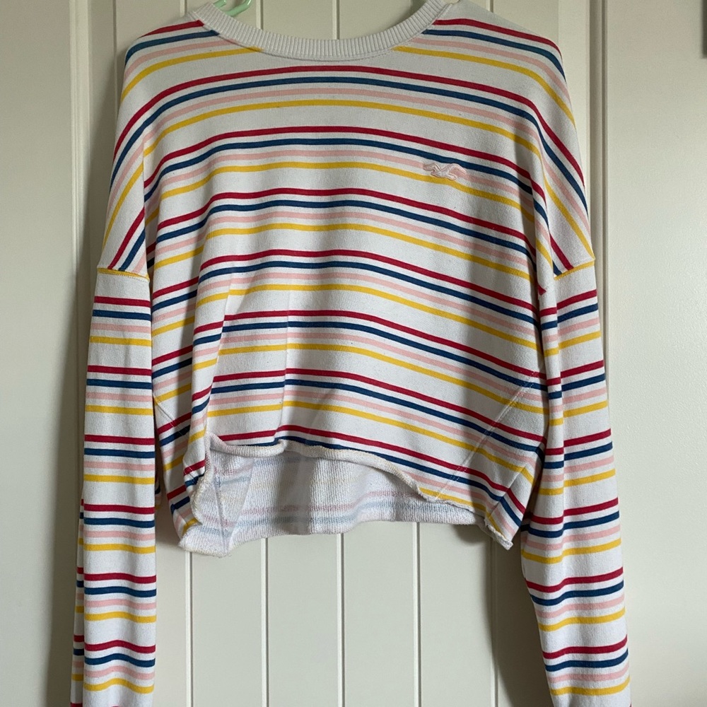 Striped Crop top